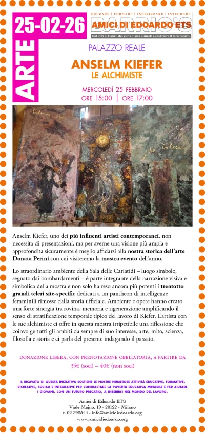 ANSELM KIEFER - LE ALCHIMISTE